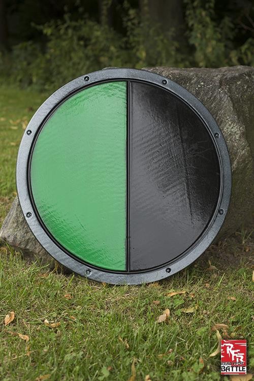 Viking shield in two-tone latex Ready for Battle, LARP