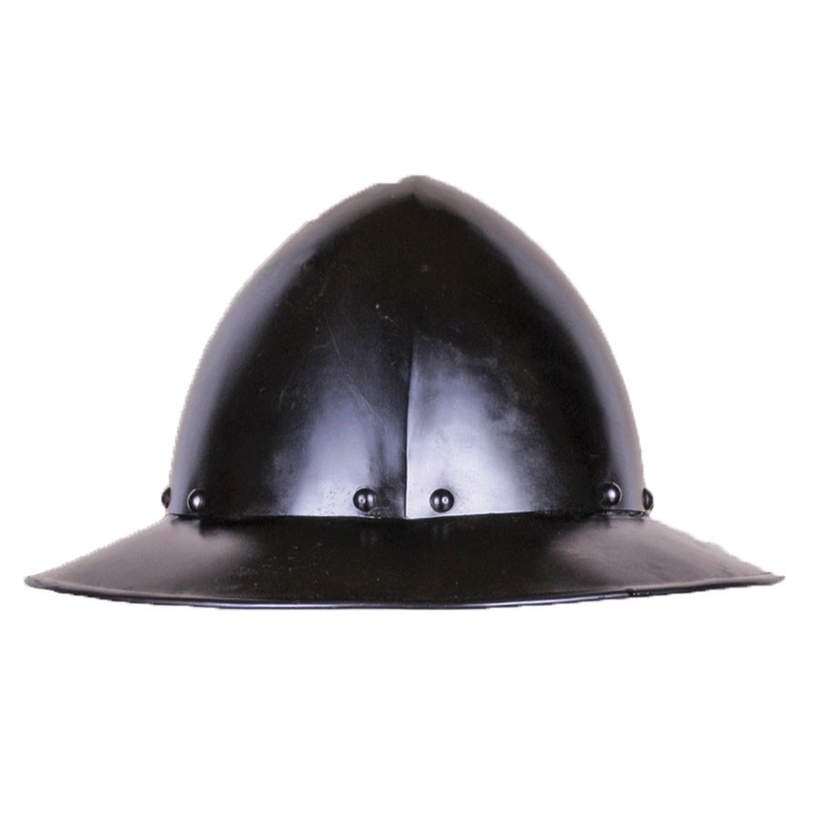 Ralf model Kettle helmet, dark finish