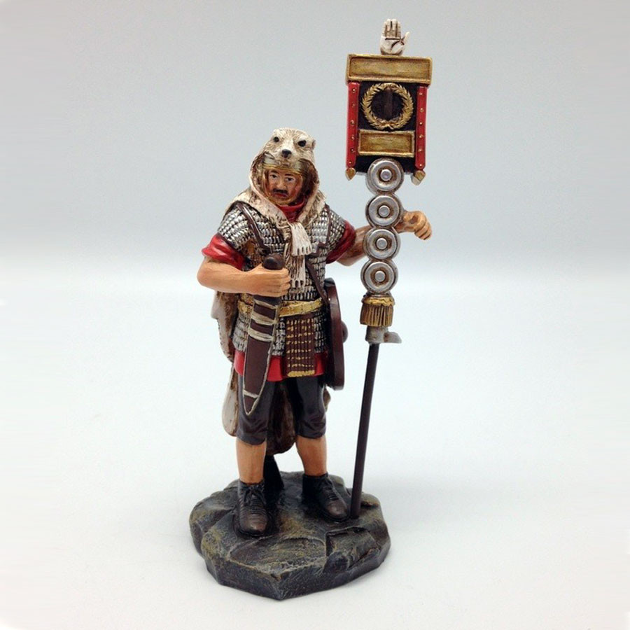 Roman Praetorian Soldier Miniature (Height 12 cm.)
