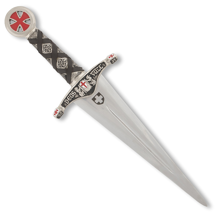 Medieval Dagger of the Knights Templar Deus Vult