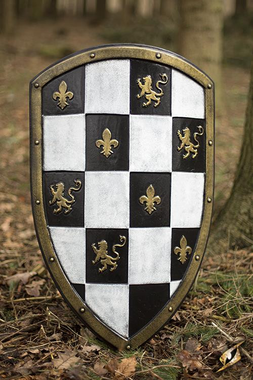 Norman Shield s. X-XII Pictures for LARP, 80x50 cm.
