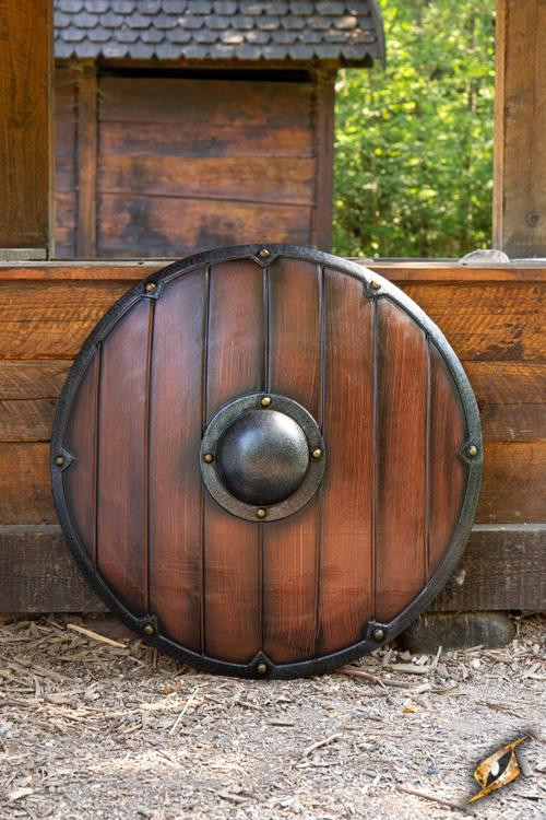 Viking-Saxon shield for LARP, ø 80 cm.