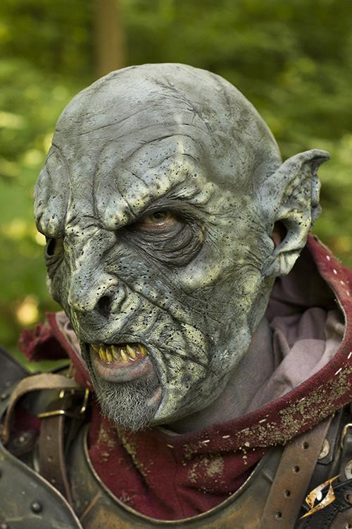 Orc Mask, the blue Beast