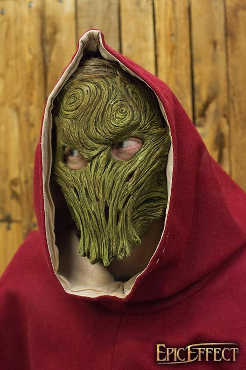 Occult druid mask, imitation wood