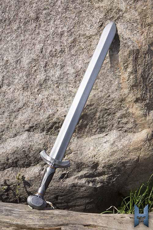 Medieval XIII century latex sword for LARP, 75 cm.