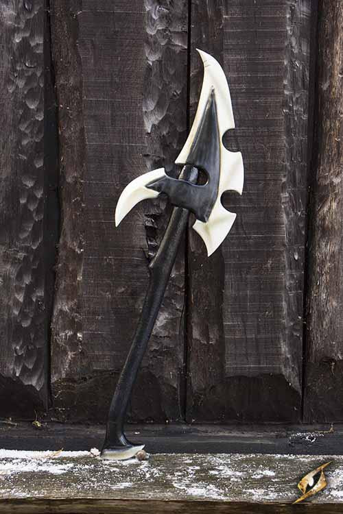 Ax of the Dark Elves in latex for LARP, 100 cm.