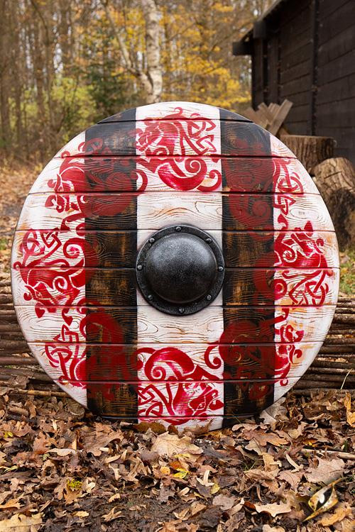 Sleipnir Iarla latex shield for LARP, 80 cm.