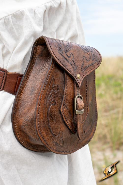 Lorian medieval bag to wear on the belt