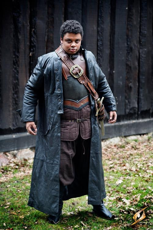 Hellsing long black leather coat