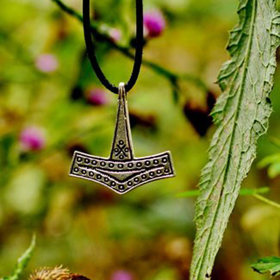Viking Thor hammer pendant from Bornholm