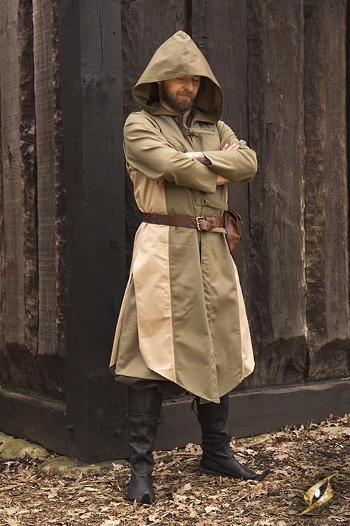Bicolor Altair Vest in Desert Beige