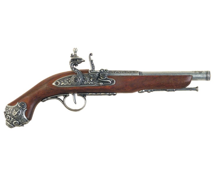 Percussion pistol, 18th century