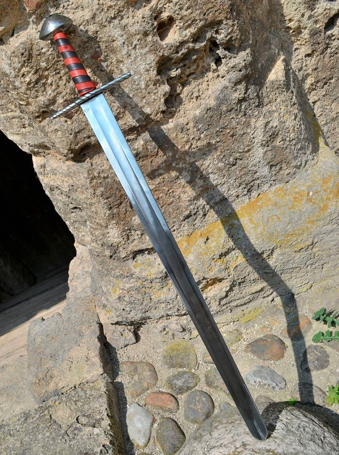 Romanesque sword one hand type Sigvinais for historical fencing