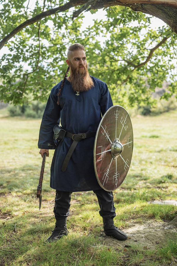 Halvor medieval tunic, blue