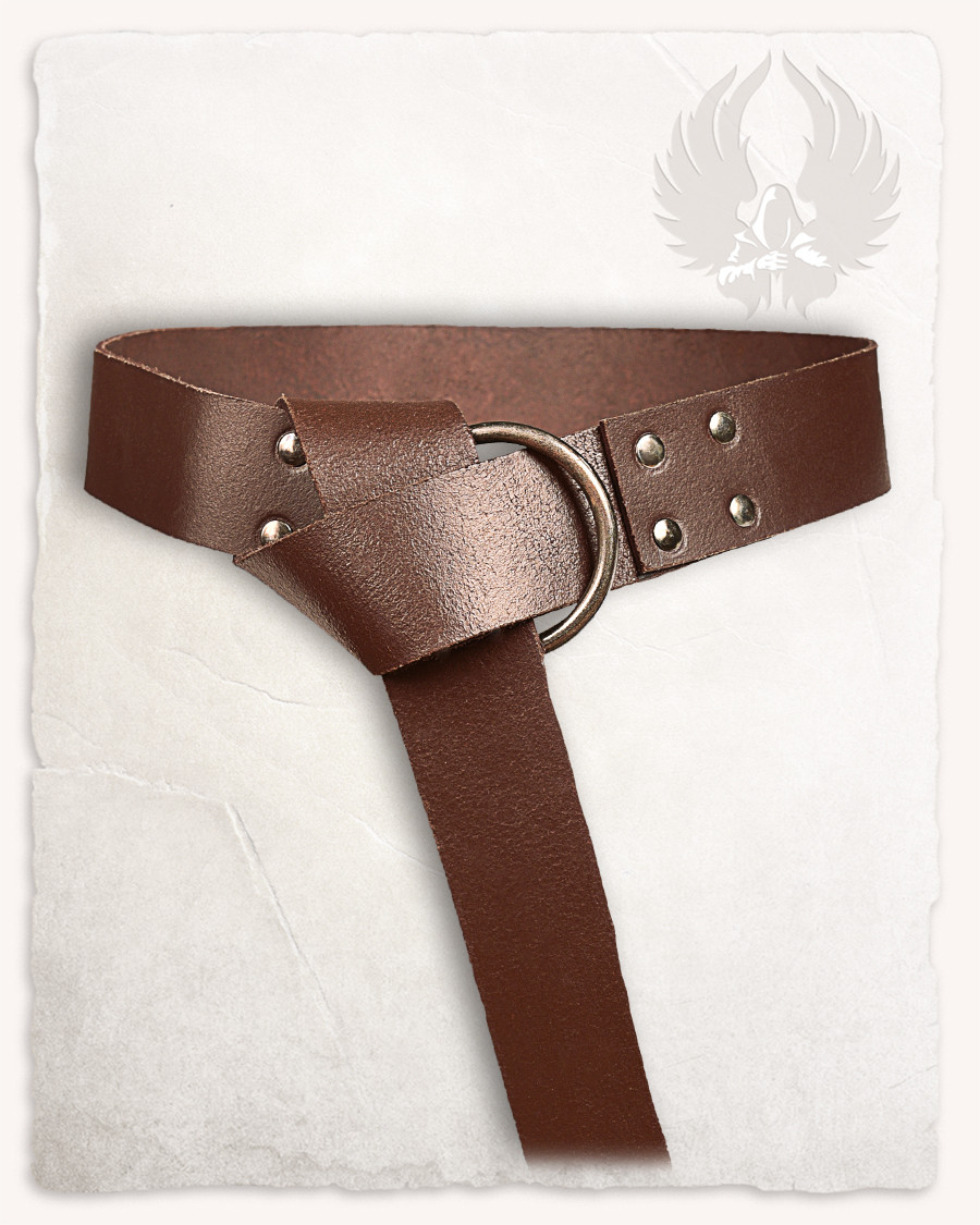 Doran medieval belt with ring buckle