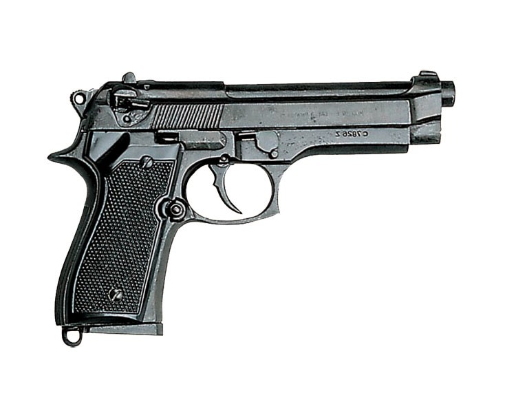 Beretta pistol, 92 F 9mm. parabellum
