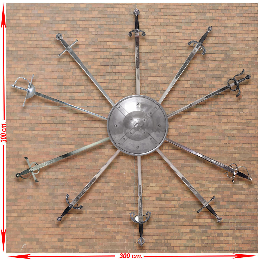 ?psc proxy image=1&product id=14742&image id=41140 - Decorating with Panoplies: How to Integrate Shields and Swords into Modern and Timeless Interiors