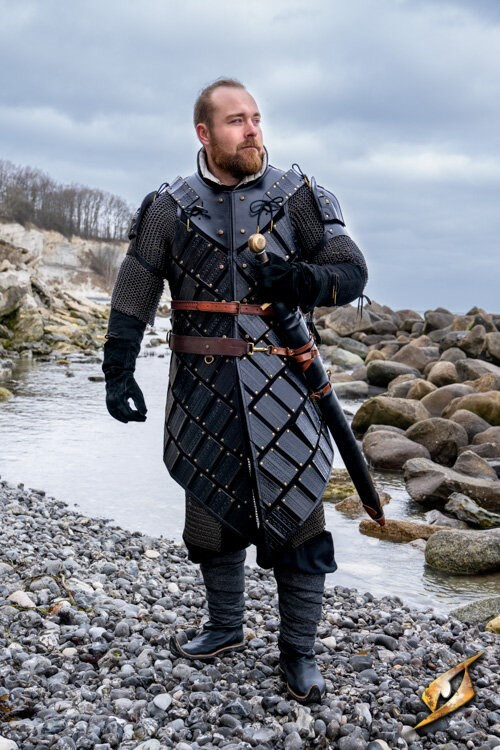 Black Lumberjack Warrior Brigantine Armor