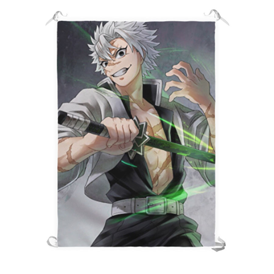 Banner-Flag Demon Slayer Shinazugawa Sanemi (70x100 cms.)