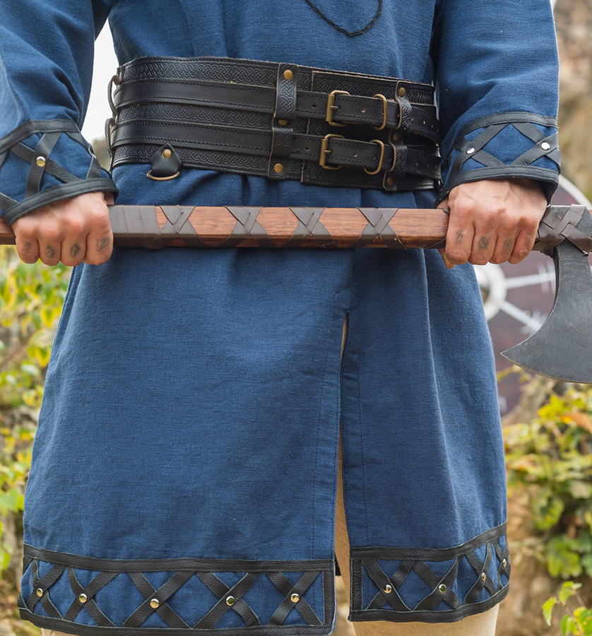 Robust Viking belt model Anike, black color