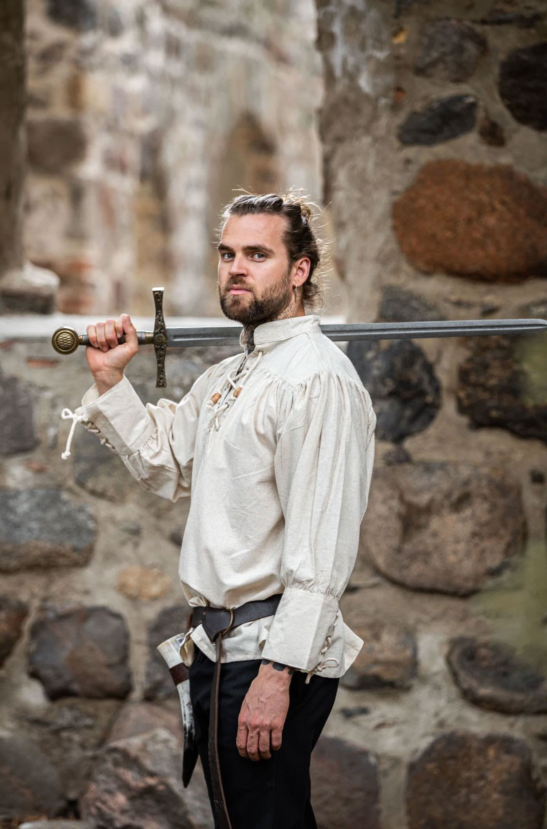 Thor lace-up shirt
