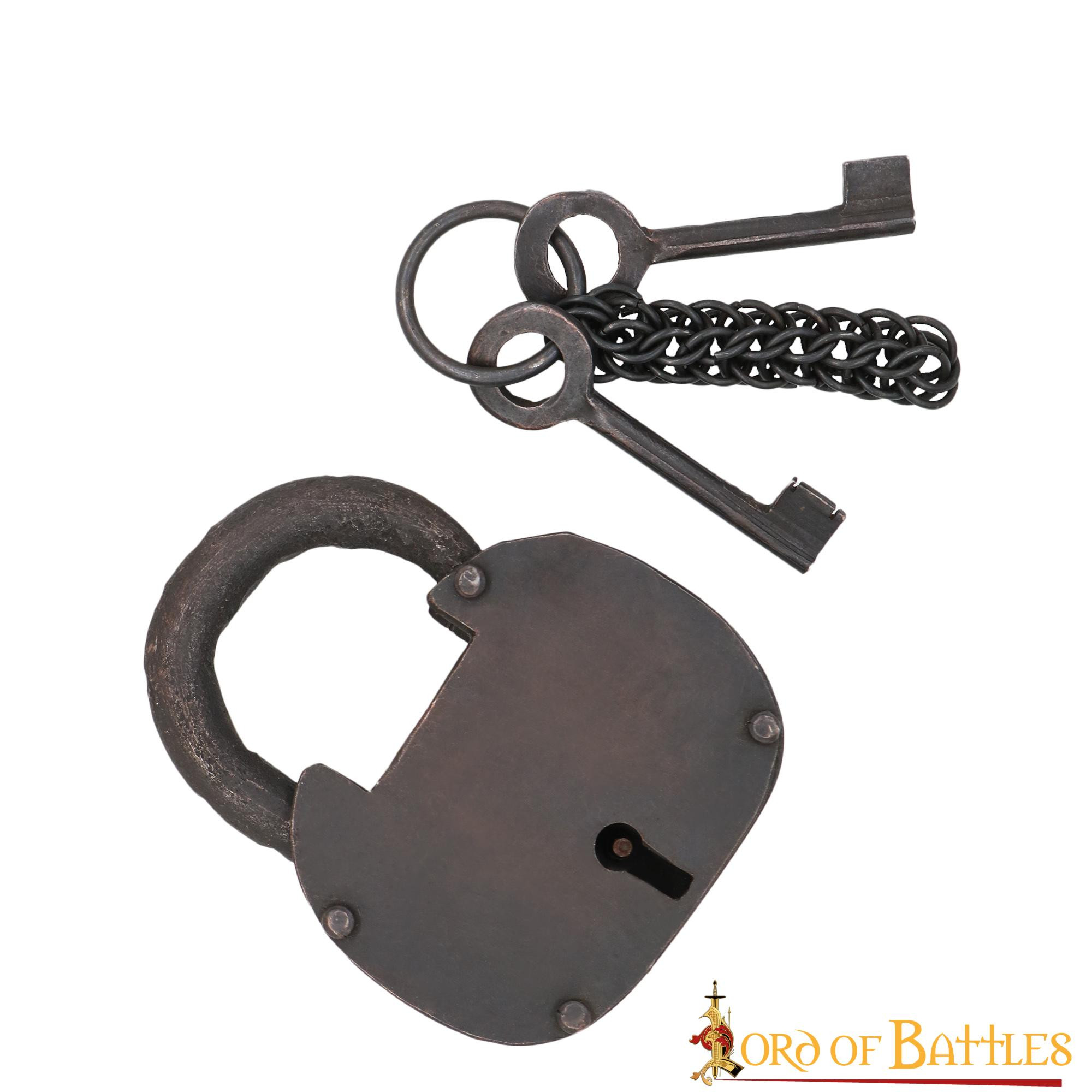 Hand-forged Pirate Chest Padlock