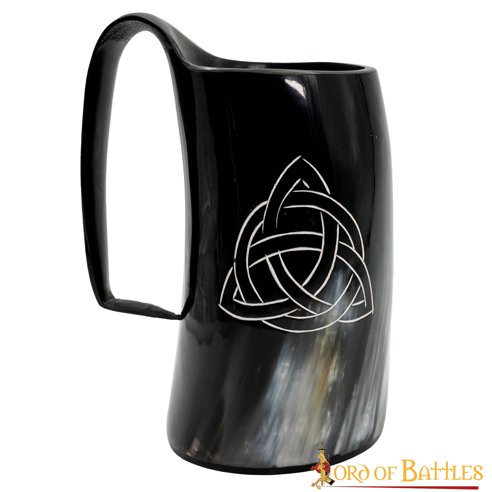 Celtic trisketa beer mug