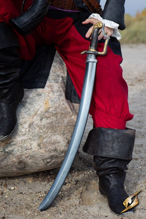 Curved military saber for LARP (85 cm.)