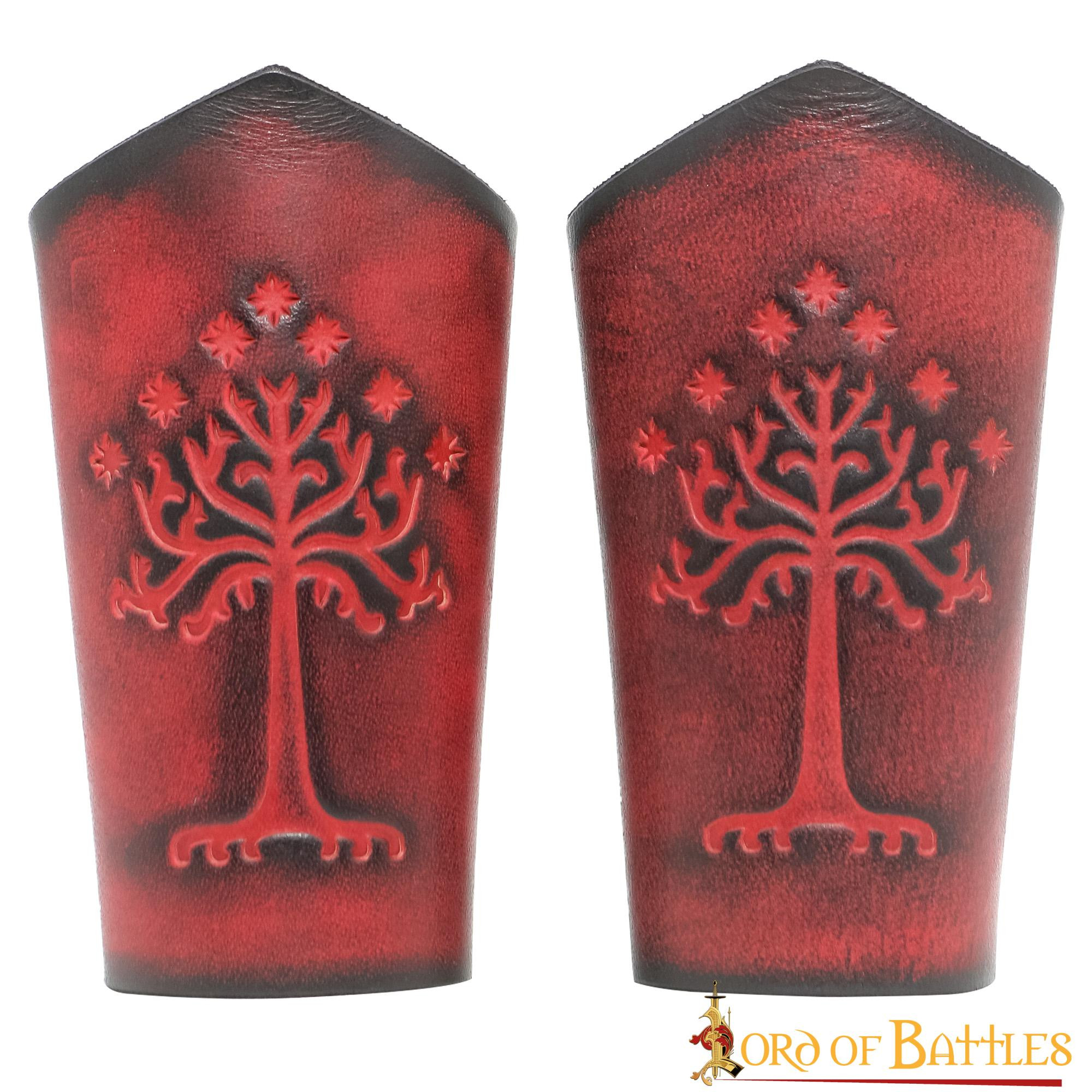 Tree of Gondor bracelets in genuine leather