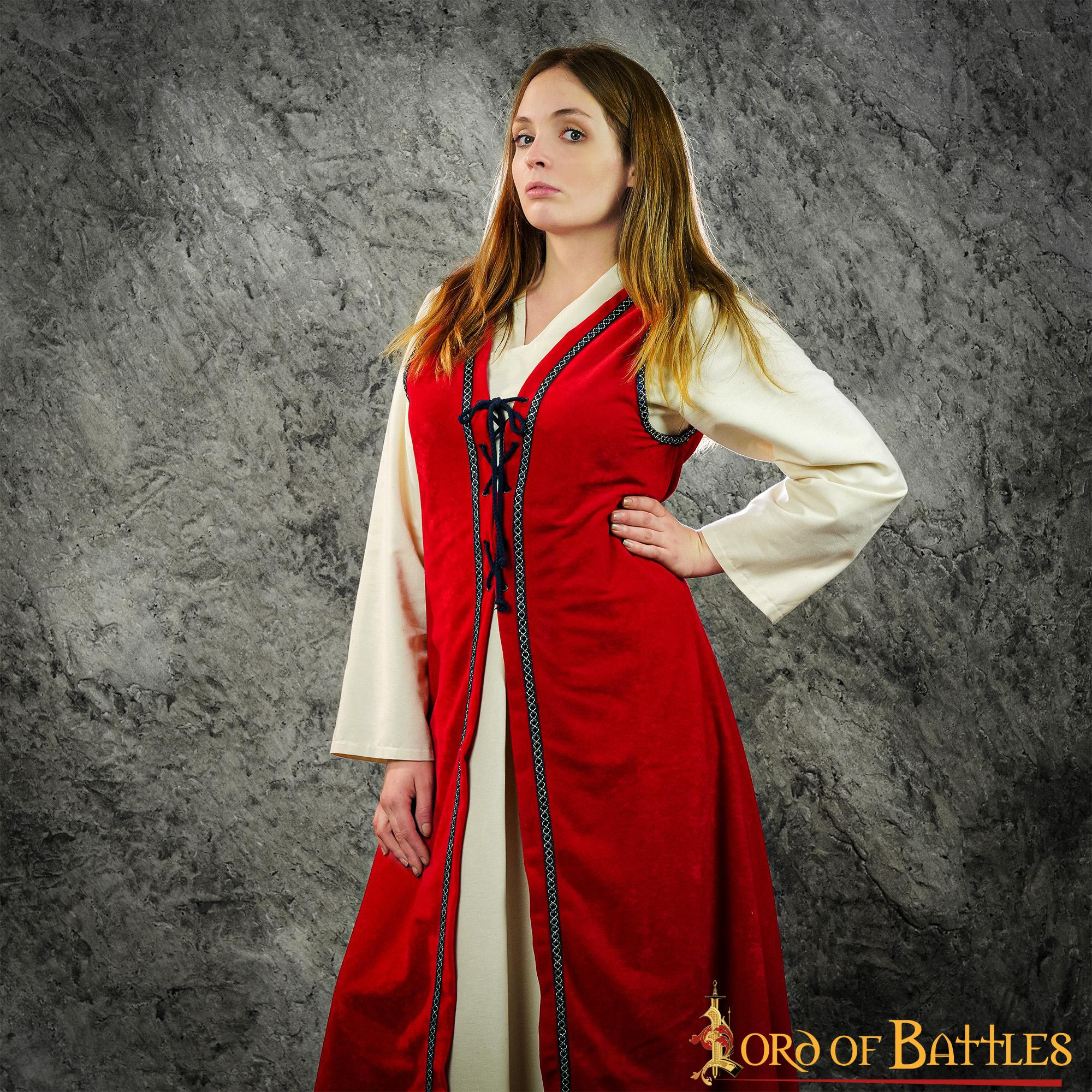 Brial Medieval Julietta in Red