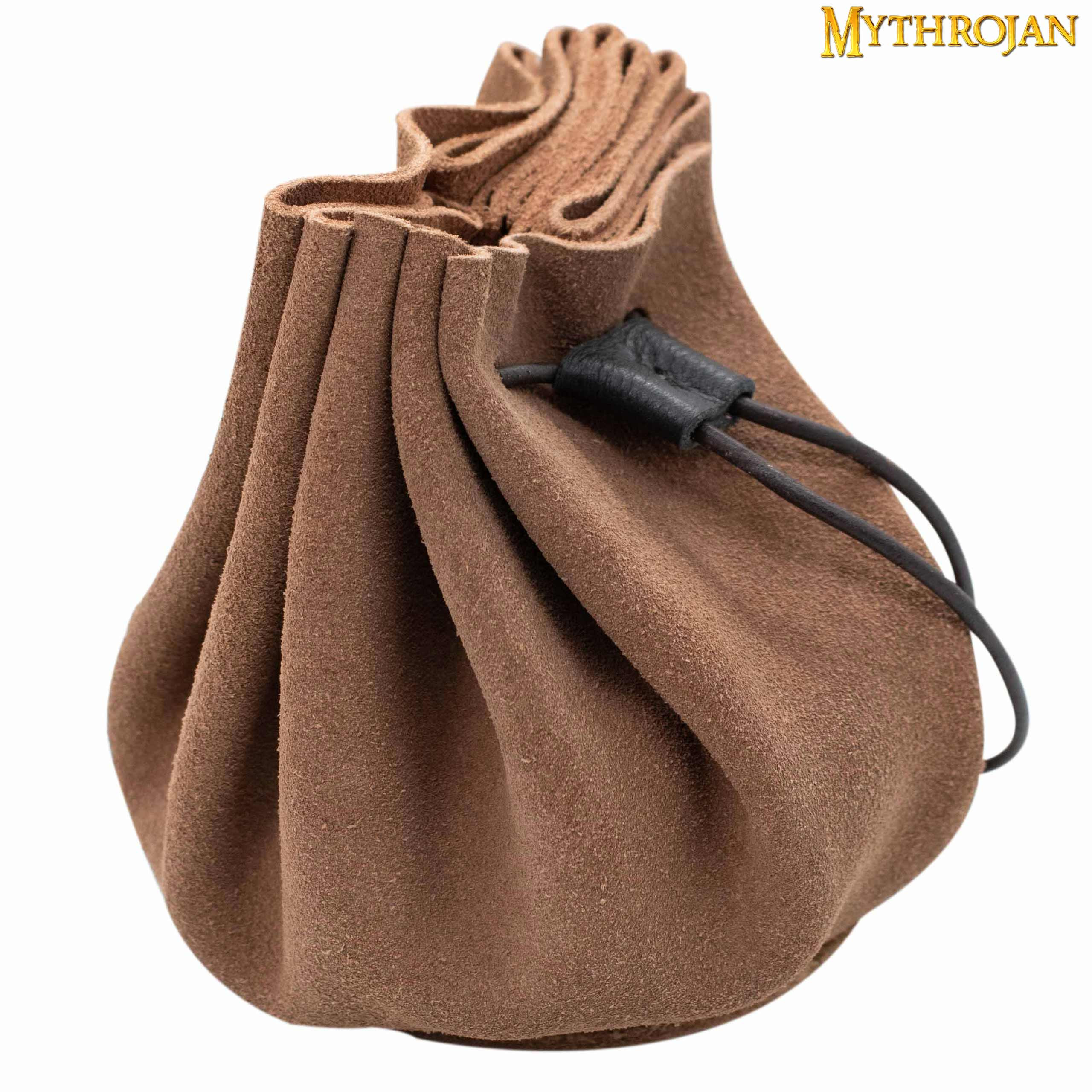 Medieval beggar bag - Light Brown (8,8x12,5 cm.)