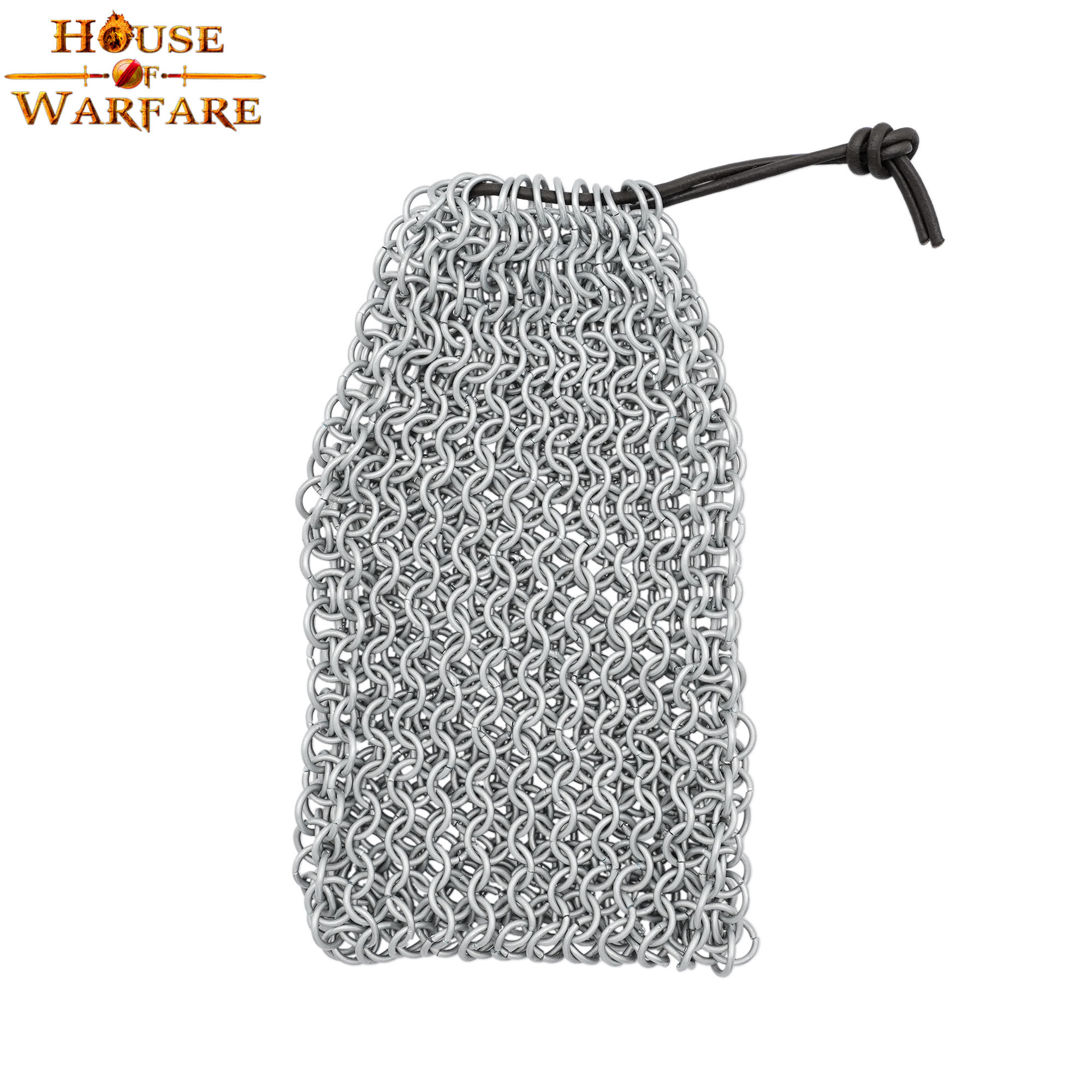 Medieval chainmail bag (15.2x10.1 cm.)