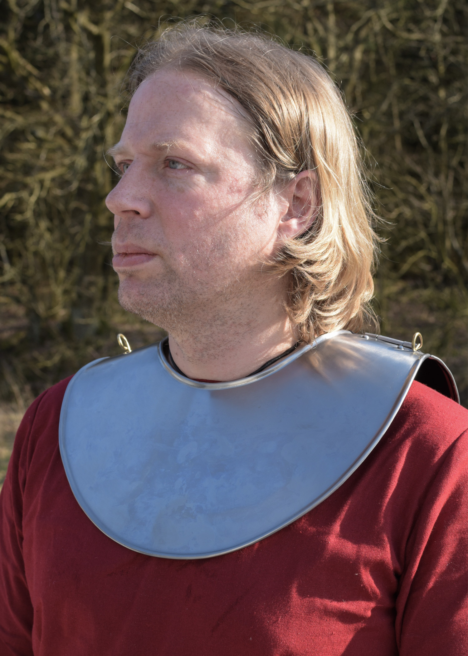 Gladiator steel neck guard