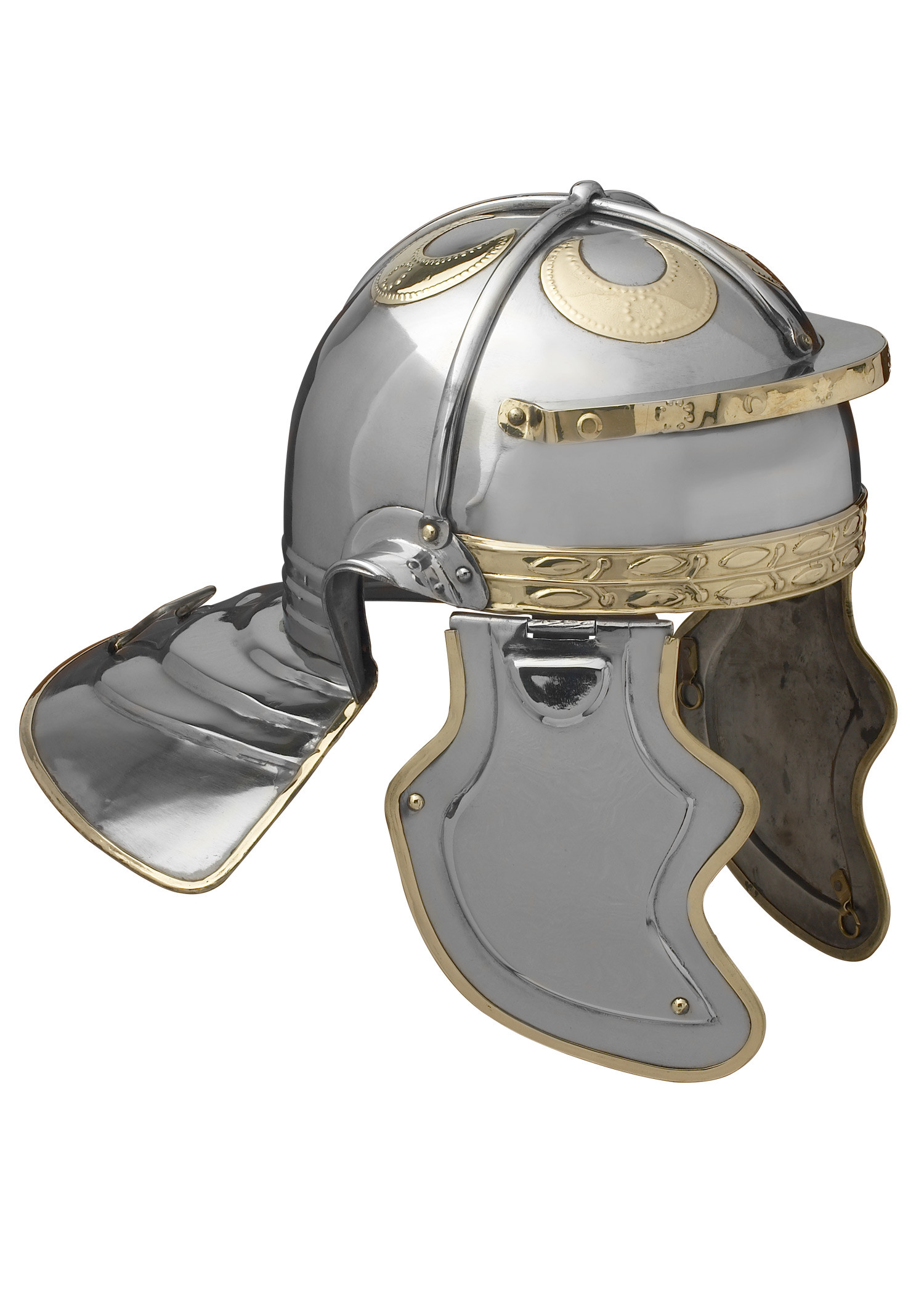 Roman Imperial Italic Hebron Helmet, steel and brass