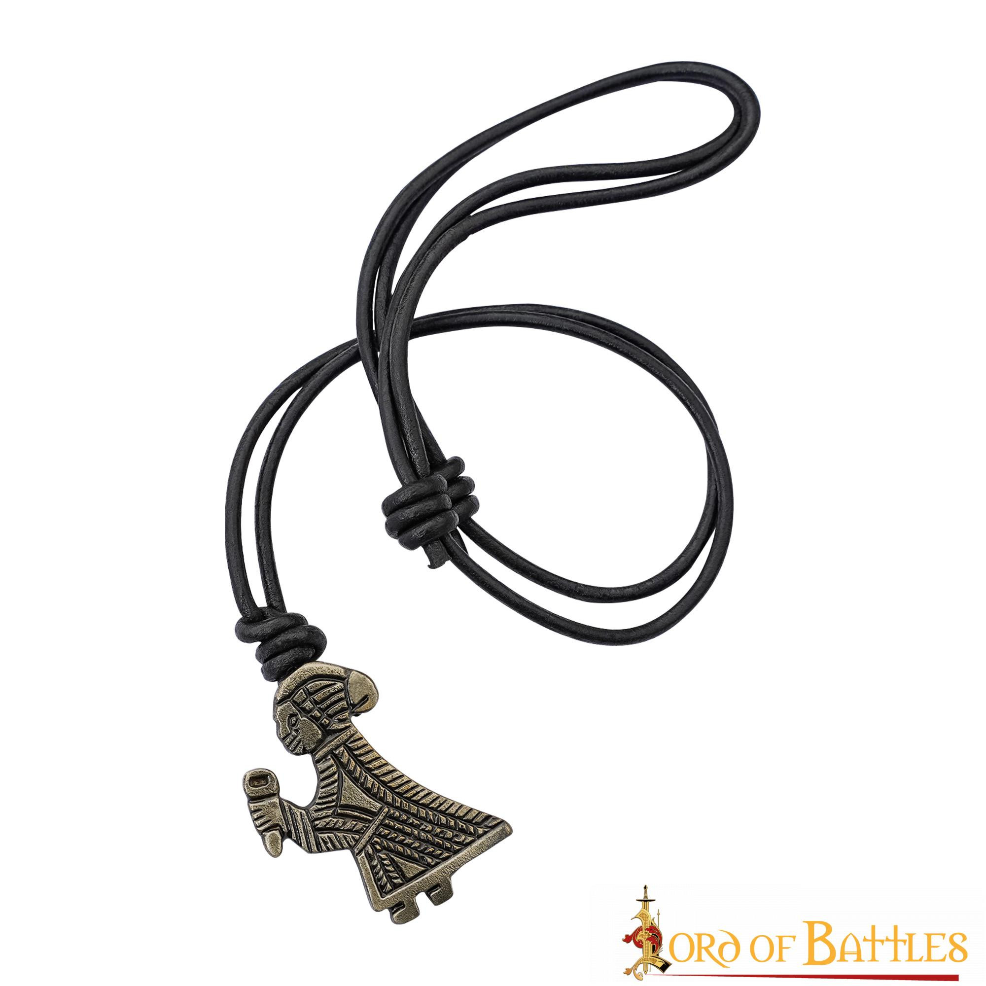 Viking Valkyrie Pendant (3.4x2.6 cm.)