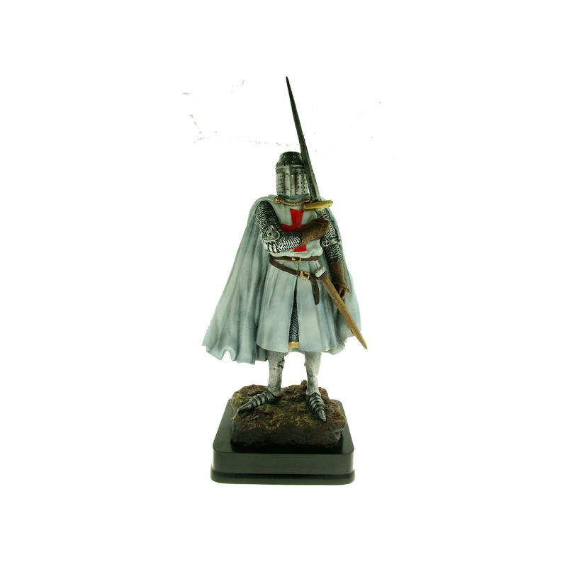 Miniature Templar Knight with sword (25 cm.)