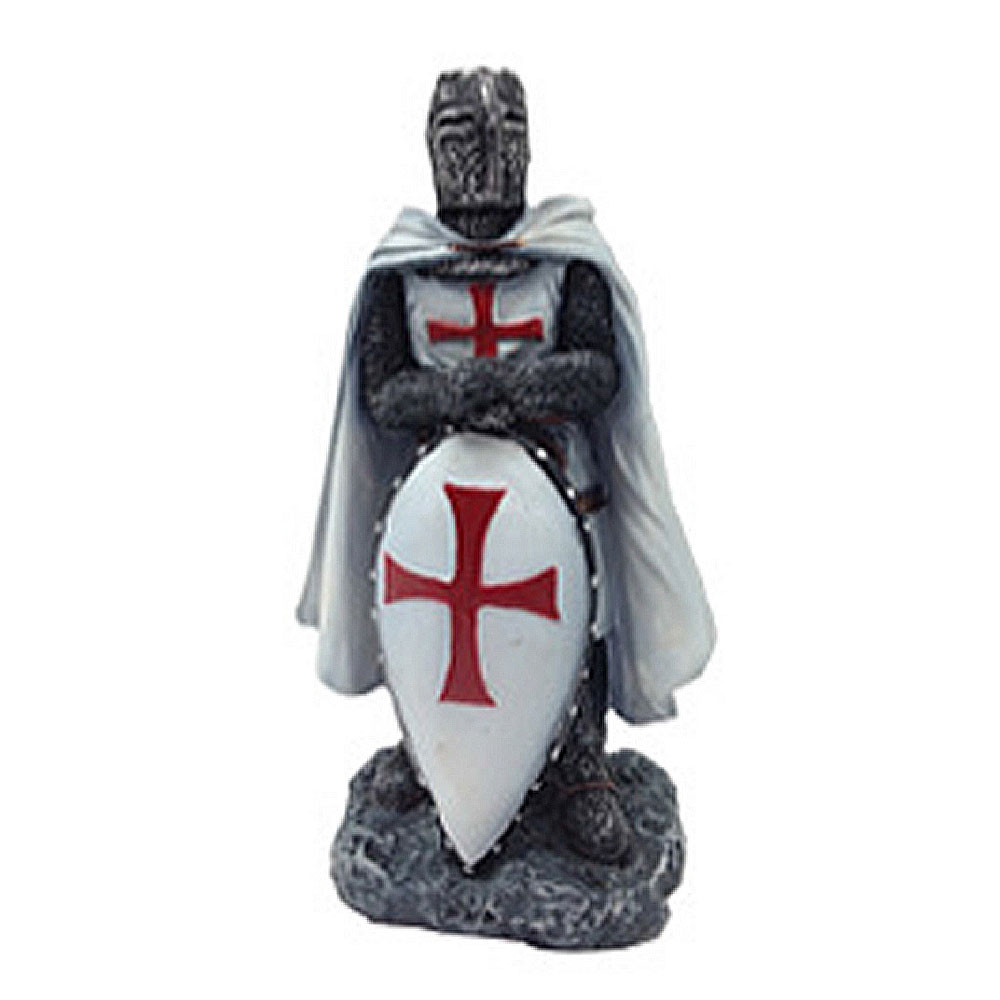 Miniature Templar Knight with shield (12 cm.)