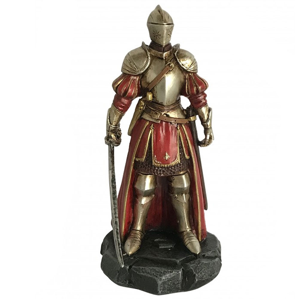 Miniature medieval knight with sword (12 cm.)