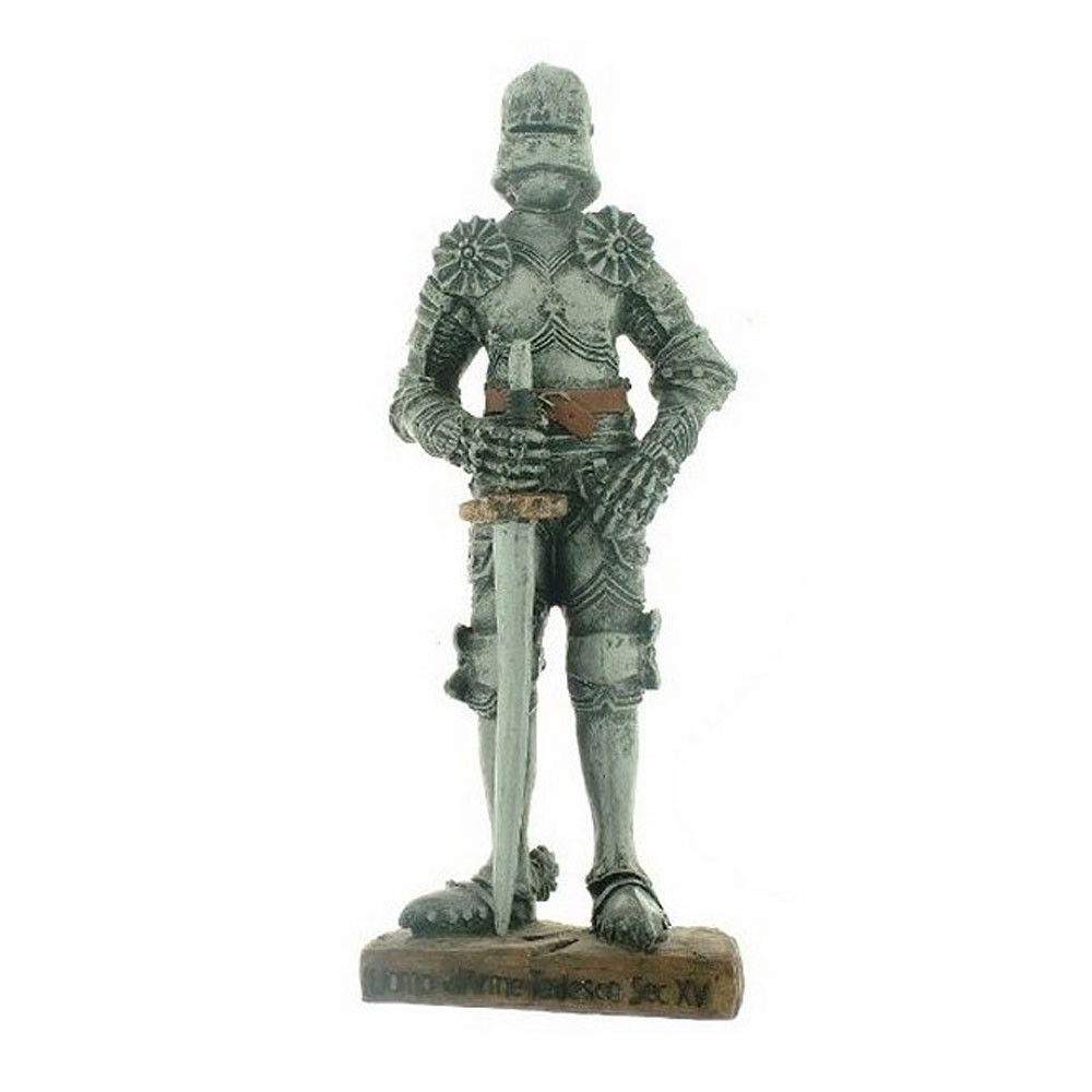 Miniature medieval knight of a German officer (12 cm.)