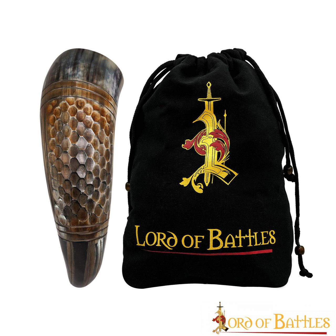 Viking and Medieval drinking horn (500-600 ml.)