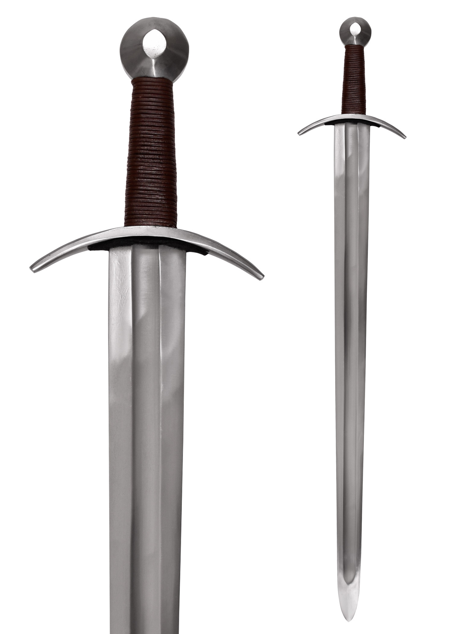 Decorative medieval sword Teardrop, with scabbard (97 cm.)