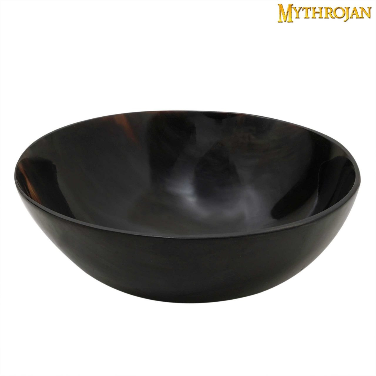 Medieval bowl in Ox horn, small (4x10.1 cm.)