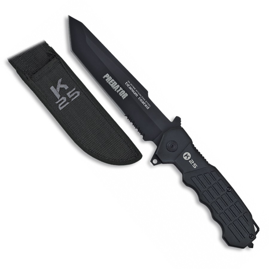 Predator knife, titanium coated blade (27 cm.)