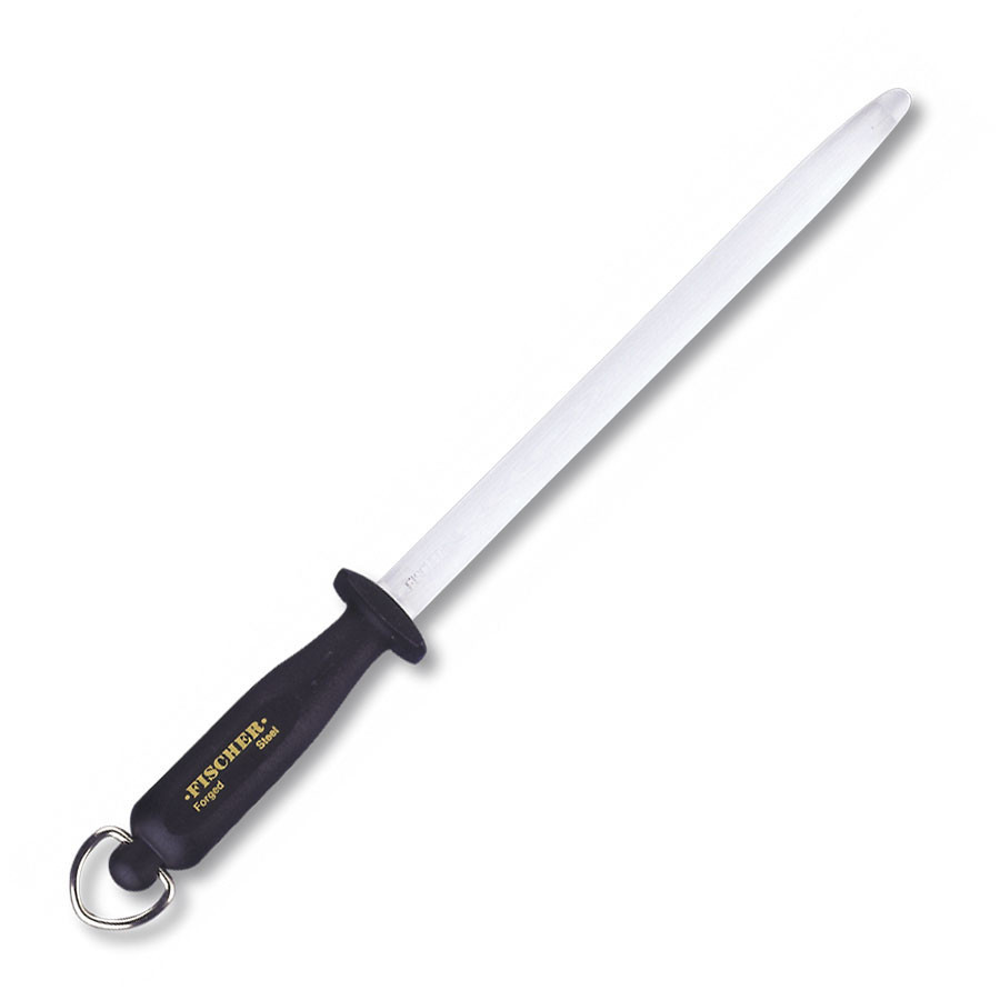 Oval Fischer steel with black handle (40 cm.)