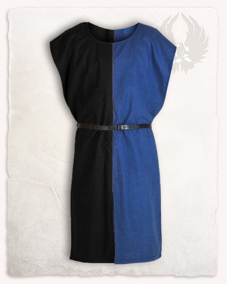 Two-tone black-blue tabard, Ignaz model