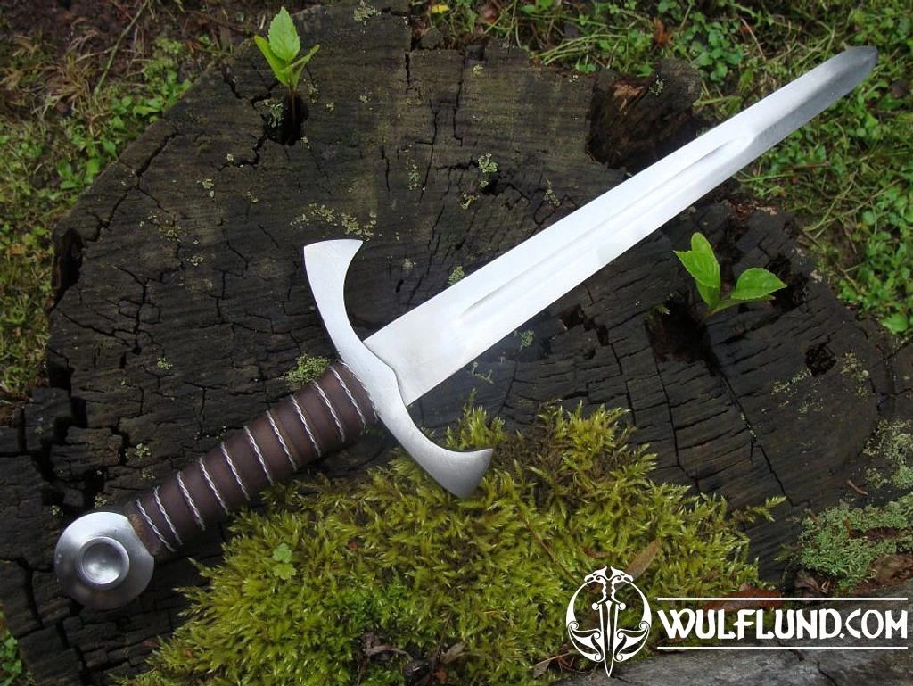 Functional Deluxe Gothic Dagger, blade 31 cm.