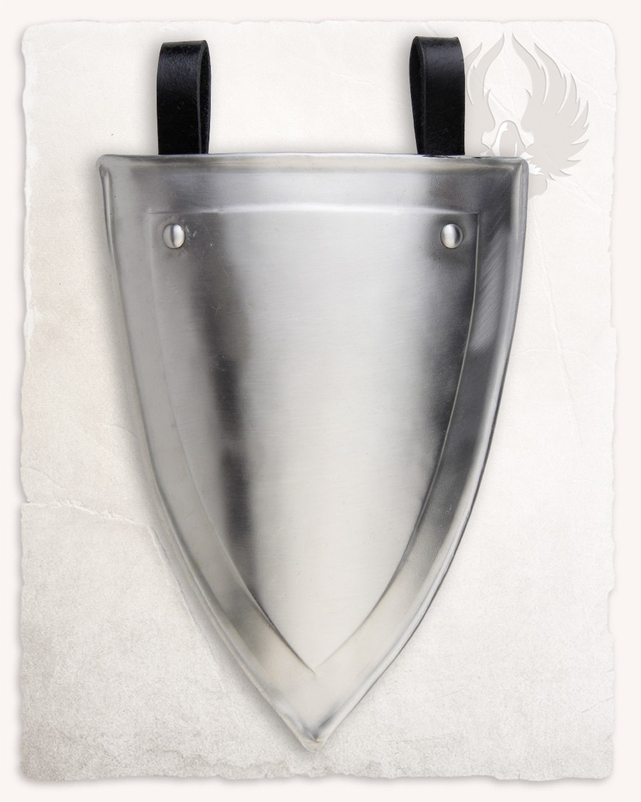 Medieval escarcela model Lucas, polished finish