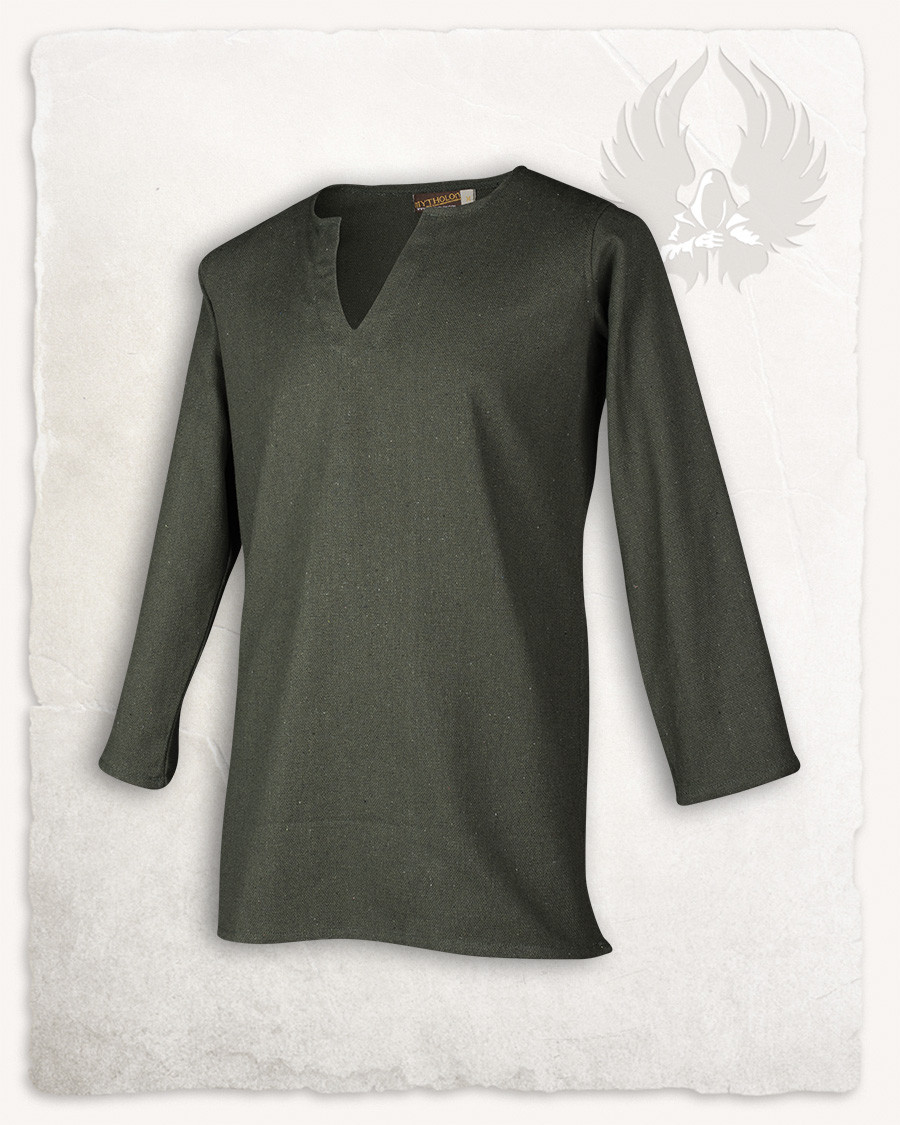 Viking tunic Tronde model, green color
