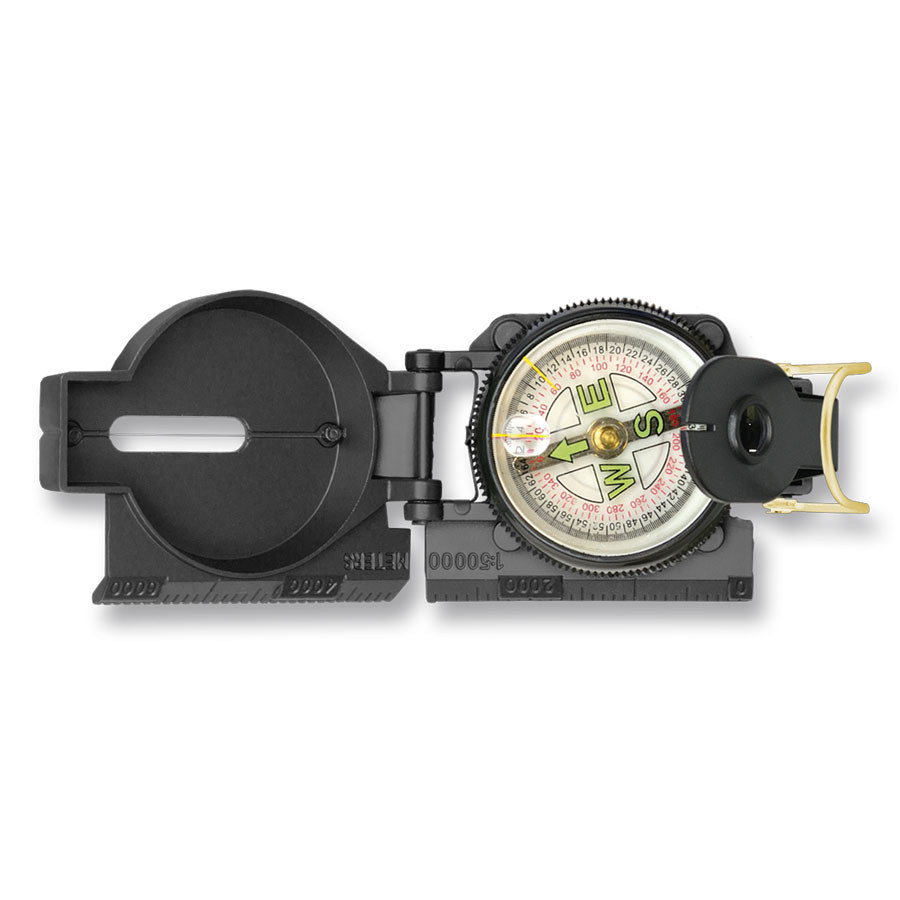 Barbaric compass oil metal in military color