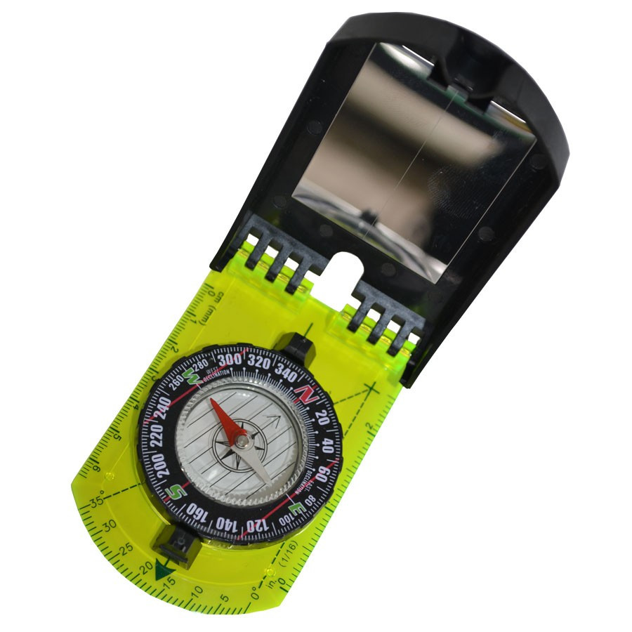 Compass, calculates distances and heights